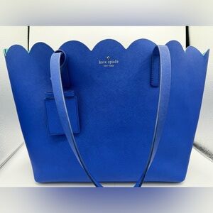 KATE SPADE NEW YORK
Leather Blue Tote Bag